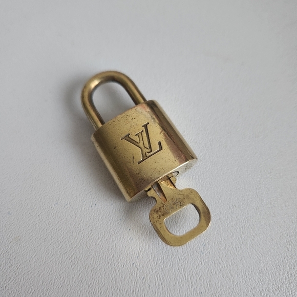Louis Vuitton Gold Padlock with Key #300 - Picture 1 of 3